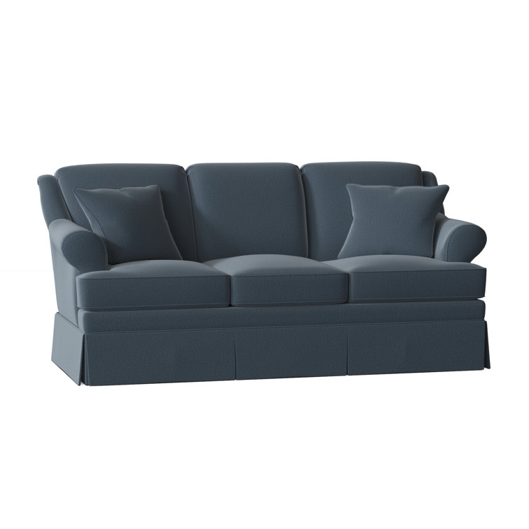 Connor 73" Rolled Arm Sofa with Reversible Cushions