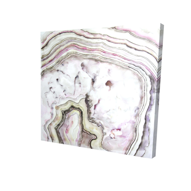 Agate Kitchen Minerals Canvas | Unique Home Decor Accent