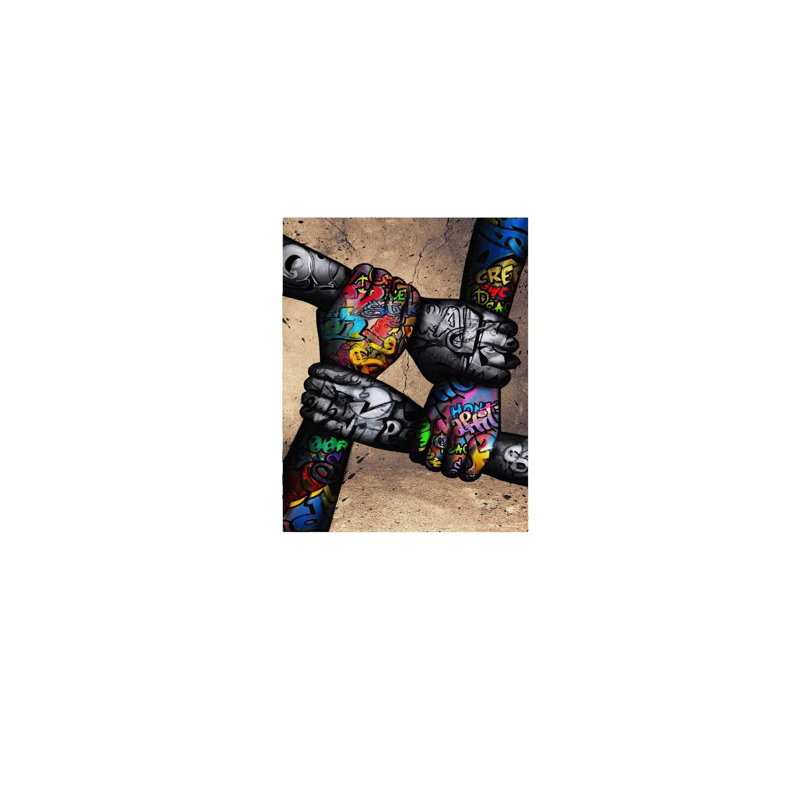 Art mural sur toile sans cadre 24 "x 36"