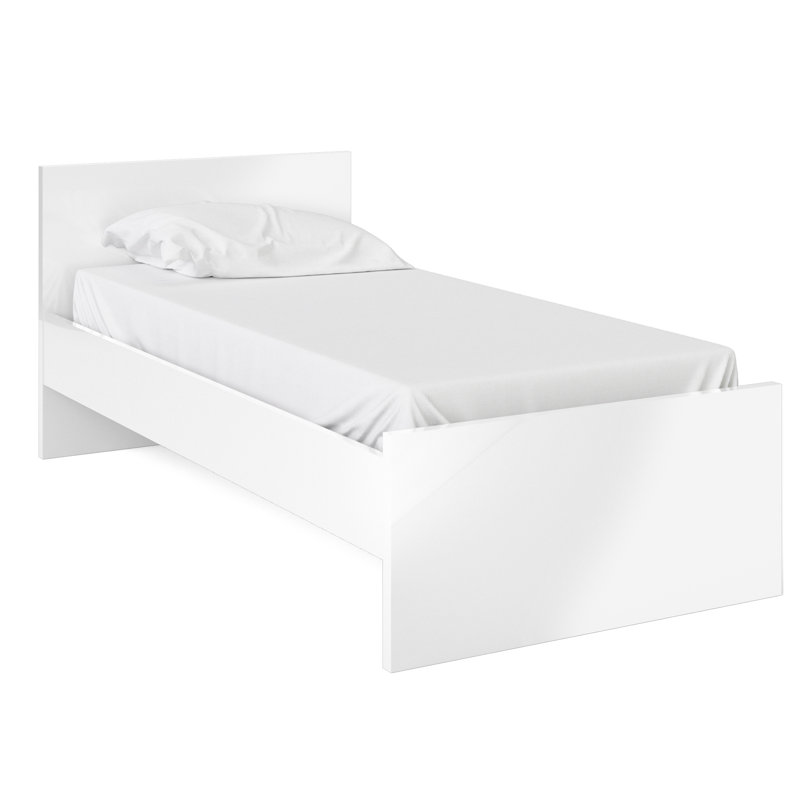 Parley Bed, White, Single (3')