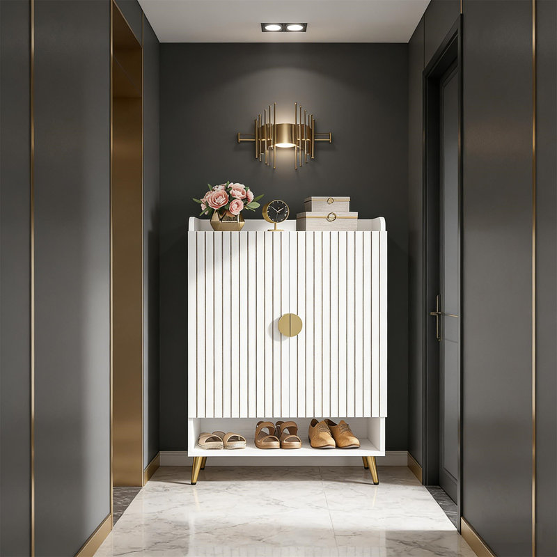 Armoire rustique, Blanc