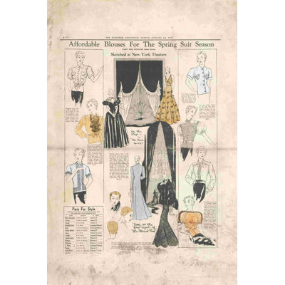 " Newspaper Fashion 2 "