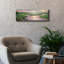  «Marsh Sunset» par Campbell Frost, art mural sur toile, 36 po x 12 po