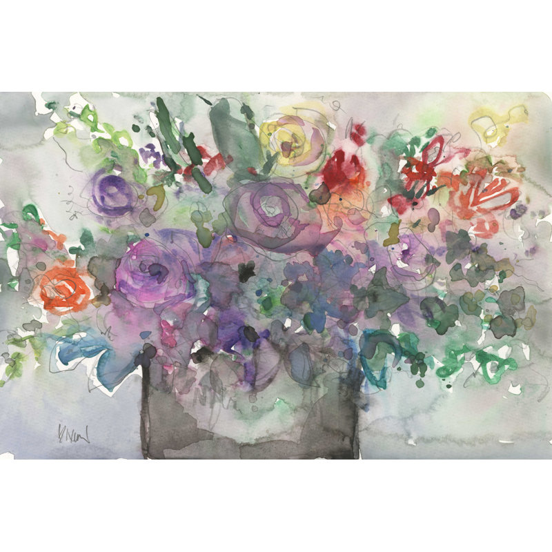 Le jardin d'eau mixte I, H 24 po x l 36 po