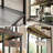 Kitchen Island with Stools, Dining Table Set with Storage and Power Outlet