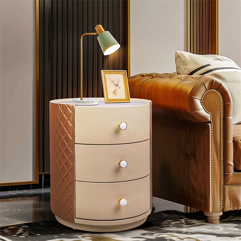 Abeline 44.5cm W Bedside Table