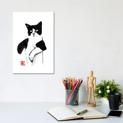 Cool Cat by Péchane - Painting on Canvas