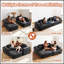 Canapé d'angle sans ossature de 264 cm avec méridienne, assise profonde et mousse à mémoire de forme en chenille pour un confort et un style ultimes-1489027013-1489027014