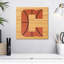 «Basketball C Alphabet» sur toile-1234631535