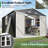 Guardian Shelter Series AMERLIFE Galvanized Steel Storage Shed with Windows Hinged Double Doors-119749158