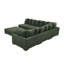 Canapé-lit modulaire à large assise en velours côtelé-81431956