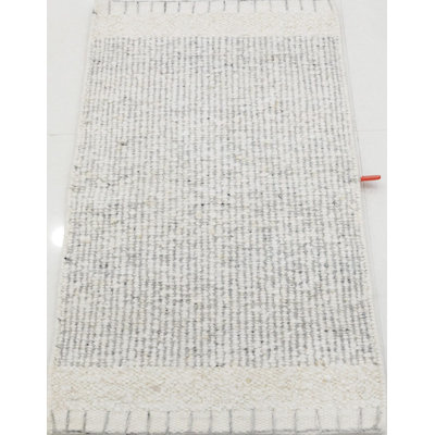 Contemporary, Stuart Street Collection One-of-a-Kind Rectangle 3'10" X 5'9" Wool Area Rug