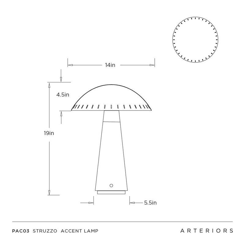 Struzzo Accent Lamp