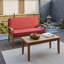 Ensemble de causeuse et table basse d'extérieur-1083915123