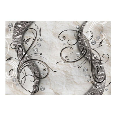Murale Peel & Stick Glam - Piste de diamants