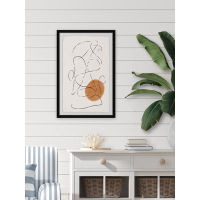 «Intersecting Lines», reproduction encadrée