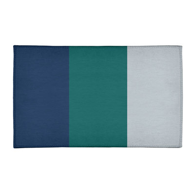 Chenille Striped Indoor Rug