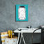 «Pop Art Mason Jar Blue» par Linda Woods, art mural sur toile-858539484
