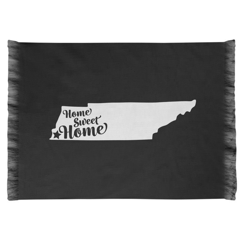 Tapis de zone noire memphis home