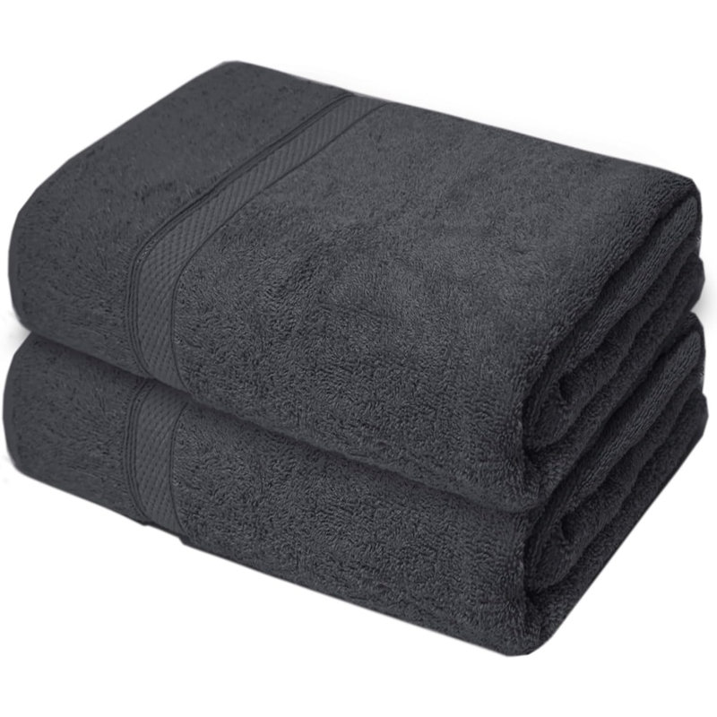 Nayim Turkish Cotton Bath Sheet, Grey
