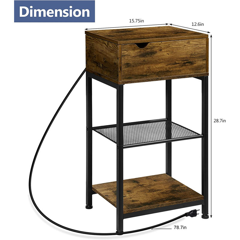 Nordin 15.75'' W Nightstand