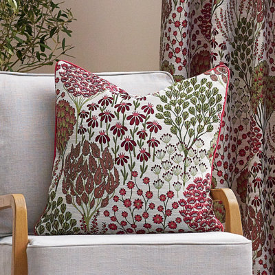 Amalee Floral Square Throw Cushion