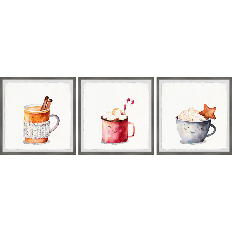 Triptyque de friandises froides de Noël, H 32 po x l 32 po x P 1,5 po