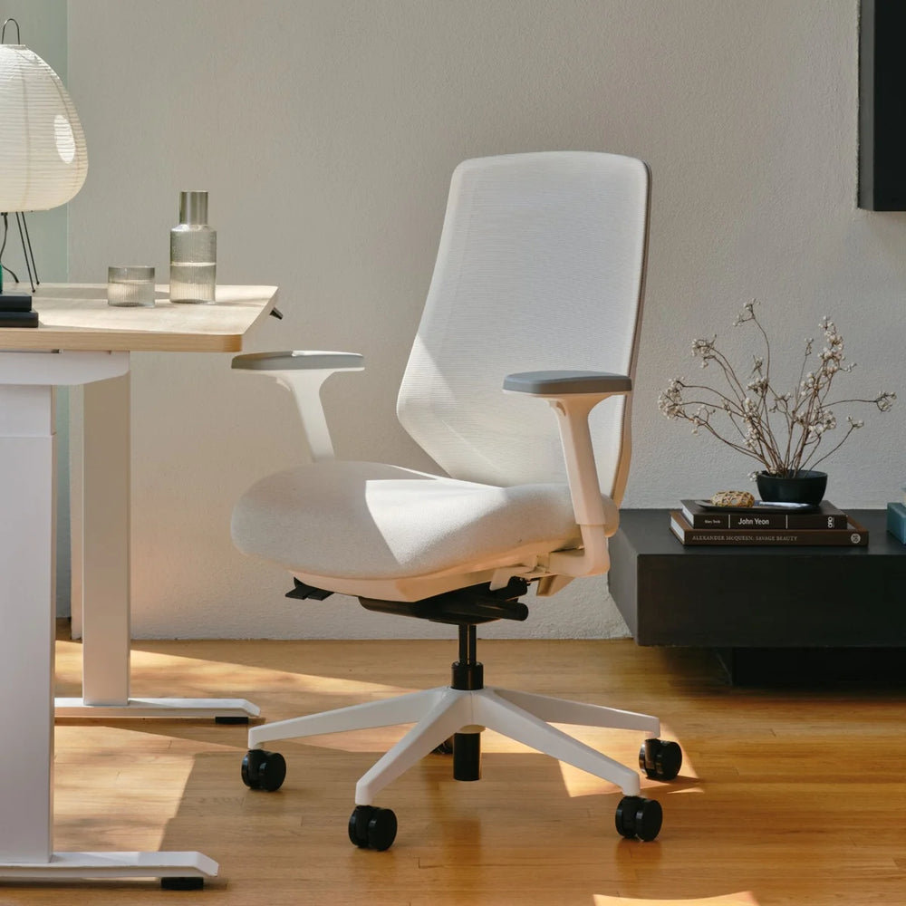 Ergonomic Chair Pro - Fabric, Shore, White