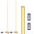 Adjustable Height Dimmable LED Corner Floor Lamp with Remote Control-390656149-401974190