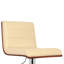 Tabouret de bar pivotant à hauteur réglable avec base stable et assemblage minimal
