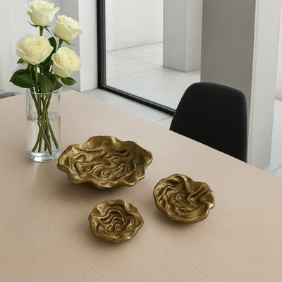 Bol décoratif en aluminium fait à la main Kerdo 3