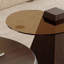Table basse moderne et simple en bois massif