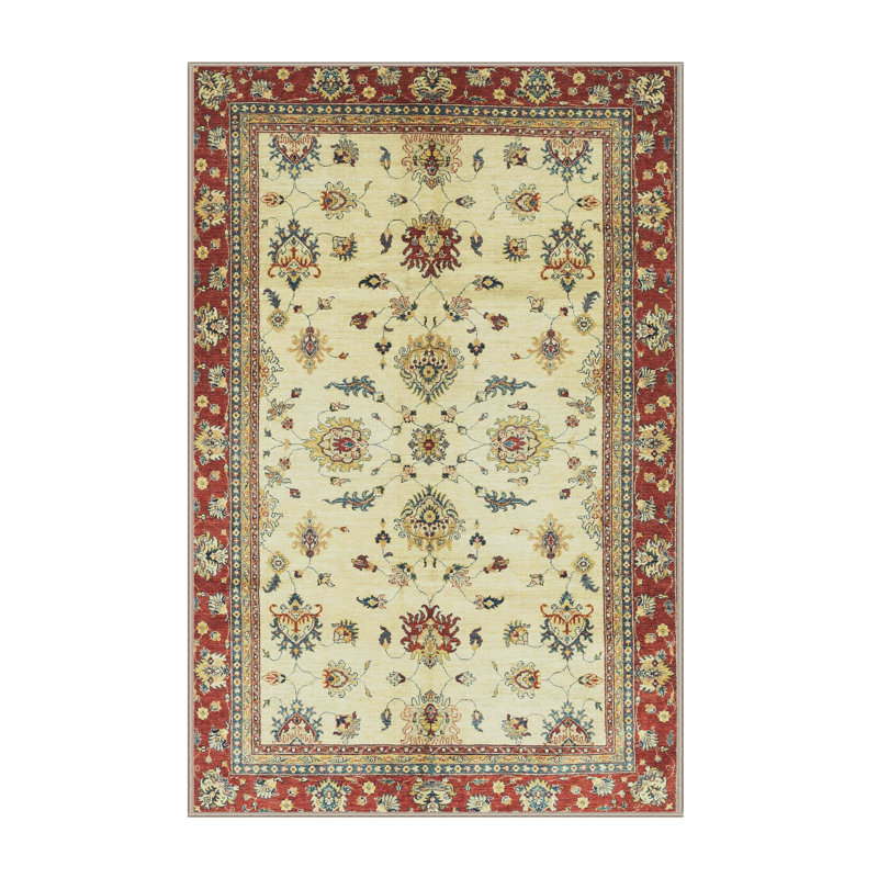 Abd-Ulmoeen Abstract Indoor Rug, Rectangle 5' x 7'