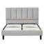Lit plateforme tapissier Degregorio Harper-43867445