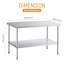 Ranks Metal Prep Table