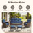 Arbor 7 - Person Outdoor Wicker Furniture Conversation Patio Set With Plush 6" Cushions, All-Weather Comfort-2055185557