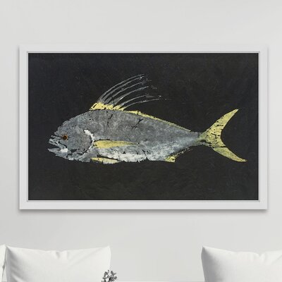 Roosterfish' Picture Frame Graphic Art Print on Paper -  Marmont Hill, MH-WATSEL-05-NWFP-45