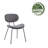 17.52'' H Velvet Upholstered Stacking Side Chair-1082935271