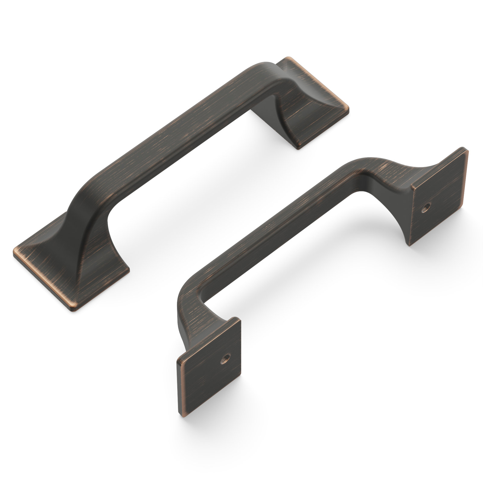 Forge Farmhouse Cabinet Pull, 3", Vintage Bronze, 1