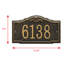 Gatewood Personalized Standard 1-Line Wall Address Plaque-809272608-809272618