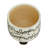 S/2 Ceramic 6/8" Scribble Footed Planter