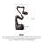 Wabi-sabi Style FRP Art Floor Lamp
