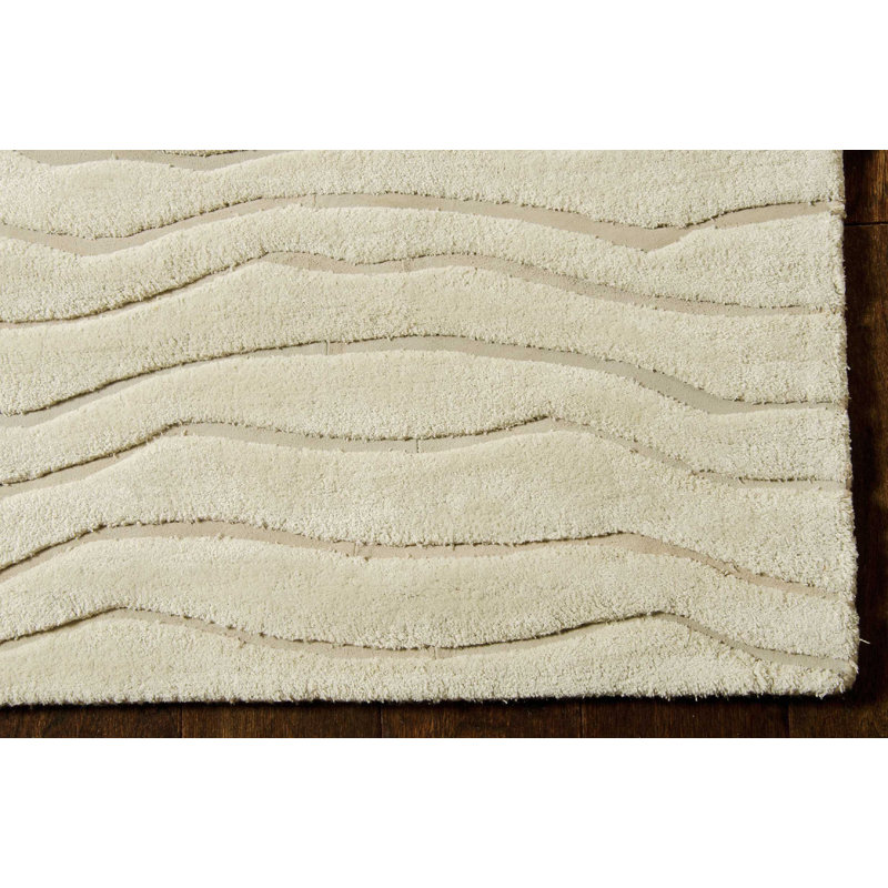 Canyon Viscose Striped Indoor Rug, Rectangle 3'6" x 5'6"