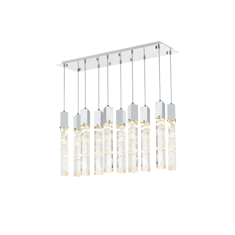 Aurora 42 Inch Hudspeth in Black, Chrome