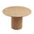Round Pedestal Dining Set with Upholstery Dining Chair-1719854925