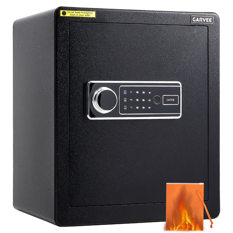 Coffre-fort 2,0 pi cu, Black