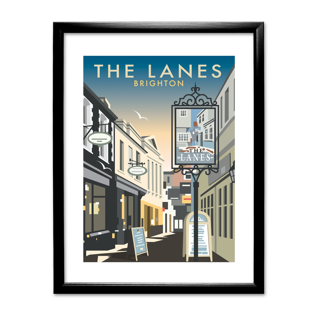 Dave Thompson - Single Picture Frame Print on Canvas