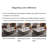 Modern rock slab coffee table