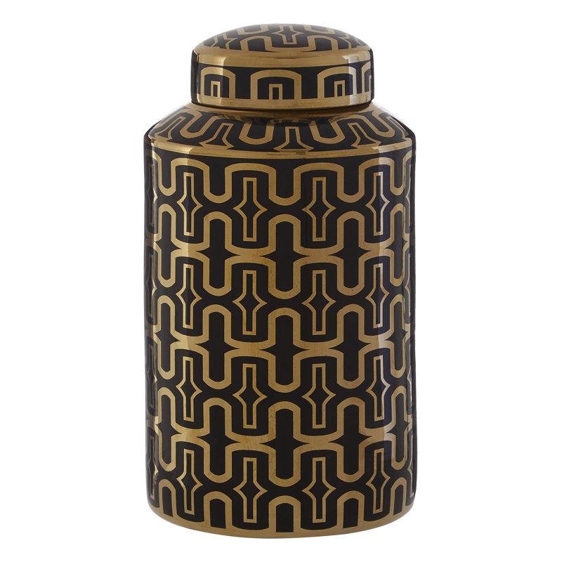 Ceramic / Porcelain Jar, 37cm H x 18cm W x 18cm D