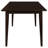 Rectangle Dining Table Solid Wood